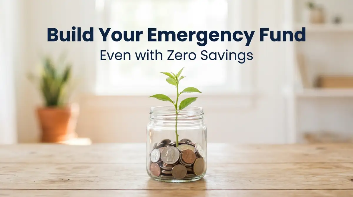 No Money Saved? Here is Your Step-by-Step Emergency Fund Guide